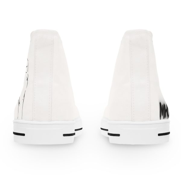 Goth Sneakers — Black Kiss Graphic "Lover Loser" By MIHONO