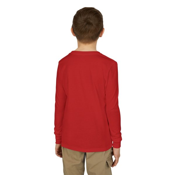 Metal Head Youth Long Sleeve Tee With Dancing Skeleton By MIHONO