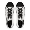 Goth Sneakers — Black Kiss Graphic "Lover Loser" By MIHONO