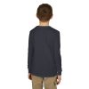 Metal Head Youth Long Sleeve Tee With Dancing Skeleton By MIHONO