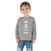 Emo Toddler Long Sleeve Tee With Cute Skeleton Graphic By MIHONO