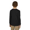Metal Head Youth Long Sleeve Tee With Dancing Skeleton By MIHONO