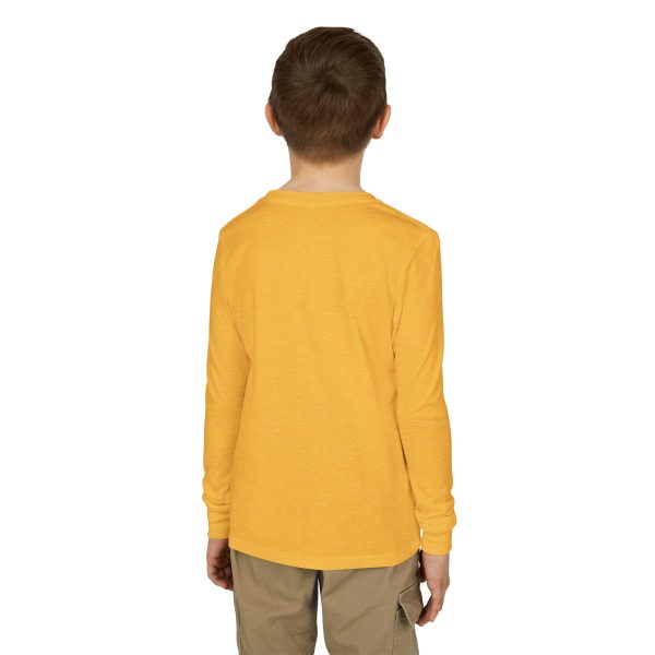 Metal Head Youth Long Sleeve Tee With Dancing Skeleton By MIHONO